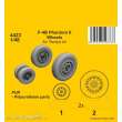 CMK 129-4423 - F-4B Phantom Wheels (from Tamiya kit) in 1:48