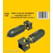 CMK 129-4458 - 1:48 2000 Lb Bomb AN-M66A2 equipped with Fin Assembly M116A1 (2 pcs.)