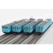 Rokuhan 7297774 - 103-Typ Personenwagen-Set 4er-Wagen Basis-Set (blau)