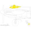 Eduard Accessories CX649 - 1:72 Mosquito PR.XVI 1/72 AIRFIX