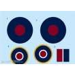 Eduard Accessories D48031 - Tempest roundels early for Eduard in 1:48