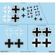 Eduard Accessories D48039 - Fw 190A-5 national insignia for Eduard in 1:48