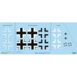 Eduard Accessories D48042 - Bf 109G-10 Erla national insignia for Eduard in 1:48