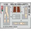 Eduard Accessories 3DL32026 - Bf 109E-4 SPACE 1/32