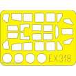 Eduard Accessories EX318 - 1:48 A6M3 model 32 for Tamiya