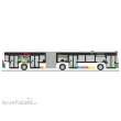 Rietze 73594 - Mercedes-Benz Citaro G 15 TICE (LU), 1:87