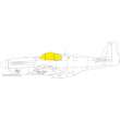 Eduard Accessories EX1037 - P-51B/C Malcolm Hood canopy Tface EDUARD