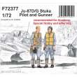 CMK 129-F72377 - 1:72 Junkers Ju-87D/G Stuka Pilot and Gunner