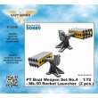 CMK N72040 - 1:72 PT Boat Weapon Set No.4 - Mk.50 Rocket Launcher (2 pcs.)