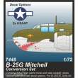 CMK 129-7448 - B-25G Mitchell 75 mm Gun Nose Conversion Set in 1:72