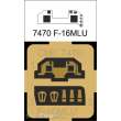 CMK 129-7470 - 1:72 F-16MLU Cockpit