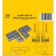 CMK 129-7486 - 1:72 Spitfire Mk.VC Wing Guns (two guns) / for Airfix kit