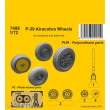 CMK 129-7488 - 1:72 P-39 Airacobra Wheels and Front Leg