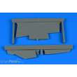 Aires 2233 - 1:32 MiG-23ML correct tail fin for Trumpeter