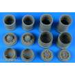 Aires 2254 - 1:32 RF-4C Phantom II exhaust nozzles for REVELL