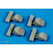 Aires 7297 - 1:72 Harrier FRS.1 exhaust nozzles for Airfix