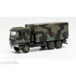 Herpa 746786 - Iveco Trakker 6x6 mit Wechselaufbau Flecktarndesign ´Bundeswehr´