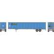 Athearn ATH-2075 - HO ATH 53´ Wabash Duraplate Trailer Werner #36664