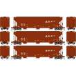 Athearn ATH-2484 - HO ATH FMC 4700 Covered Hopper BNSF #436321/436533/436748 (3)