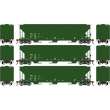 Athearn ATH-2496 - HO ATH FMC 4700 Covered Hopper WEIX #1004/1005/1010 (3)