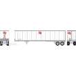 Athearn ATH-2617 - HO ATH 45´ Fruehauf Z-Van Trailer Smooth Side MILZ #630152