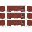 Athearn RND-2345 - HO RND 36´ Old Time Box Car ATSF #24522/24529/24535 (3)