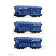 Roco 76046 - 3-tlg. Set: Selbstentladewagen, PKP Cargo