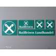 Heyn 7619.3 - Raiffeisenmarkt Logo 29x29 mm