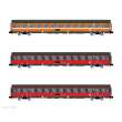 Arnold HN4391 - ÖBB, EuroCity Mozart, 3-tlg., 2. Klasse, Orange/Rot