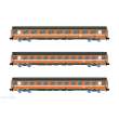 Arnold HN4395 - FS, 3-tlg. Set Reisezugwagen UIC-Z Eurofima, C1