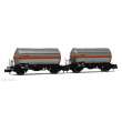 Arnold HN6479 - SNCF, 2-tlg. Set 2-achs. Gaskesselwagen, SATI/UCB