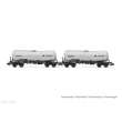 Arnold HN6605 - SNCF, 2-tlg. Set 4-achs. isolierter Kesselwagen