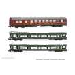 Arnold HN4424 - DR, 3-tlg. Set OSShD Typ B Reisezugwagen Spree-Alpen-Express