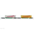 Arnold HN6657 - 2-tlg. Set 4-achs. Containerwagen