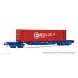 Electrotren HE6045 - TRANSFESA, 4-achs. Containertragwagen MMC3, mit 45Container Boluda