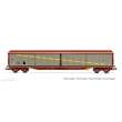 Electrotren 80502969 - RENFE, 4-achs. Schiebewandwagen JJPD, Braun/Silber