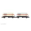 Electrotren HE6070 - RENFE, 2-tlg. Set 2-achs. Gaskesselwagen Zgkk, Saltra