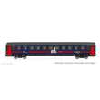 Lima HL4051 - FS, 2. Klasse Wagen UIC-Z1, Blau, Intercity NotteBasic, mit rosa Streifen