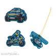 DerDieDas 8401154 - DDD Wechselbuttons 3-tlg. Blue Speed