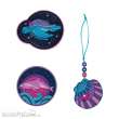 DerDieDas 8401163 - DDD Wechselbuttons 3-tlg. Deep Ocean