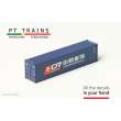 PT Trains 840405.1 - Container 40´HC China Railways TBJU7428450