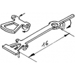 Weinert 86204 - Geätzte Kupplung, 16,0 mm lang