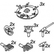 Weinert 86605 - Kohlenstaubtender Deckel, Entlüftungen und Tritte