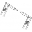 Weinert 8705 - Tritte von Pufferbohle zum Umlaufblech für Einheitstenderloks