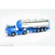 Herpa 87MBS026130 - Scania LB 76 Chromtank-Sattelzug ´TTS´ (Belgien/Hannut)