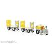 ACE Collectors 888704 - 1/87 PTT Elektro-Schlepper Nefag 3-Rad mit 2 Trolleys