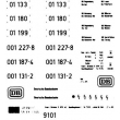 Weinert 9101 - Schiebebild-Beschriftung für BR 01