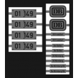 Weinert 91080 - Neusilberschilder für 01 149