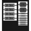 Weinert 91081 - Neusilberschilder für 01 164