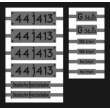 Weinert 91102 - Neusilberschilder für 44 1413